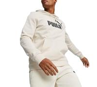 PUMA ESS Big Logo Hoodie FL (S) Sudadera Hombre, Nieve Alpina, M