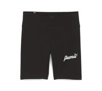 PUMA - ESS+ Blossom 7" Script Short Tights, Pantalones Cortos de Punto Adultos Unisex, PUMA Black, 679678