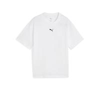 PUMA ESS Boxy tee G, Camisetas Niñas, PUMA White, 140
