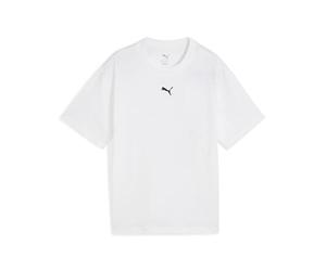 PUMA ESS Boxy tee G, Camisetas Niñas, PUMA White, 164
