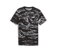 PUMA - ESS+ Camo AOP tee, Camisetas Unisexo, PUMA Black, 683235 S