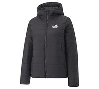 PUMA ESS Chaqueta Acolchada con Capucha, Negro Black, S para Mujer
