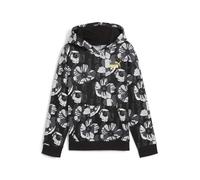 PUMA - ESS+ Class Act AOP Hoodie FL G, Sudor Chicas, PUMA Black, 681769 128