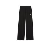 Puma ESS ELEVATED High-Waist Straight Leg Rib Pant M Negro