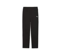 PUMA ESS Elevated High Waist Straight Leg Rib Pants G 176, Black