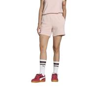 Puma ESS Elevated Mid-Rise Shorts 5", Pantalones Cortos de Punto Mujer, Rose Quartz, M