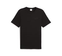 PUMA ESS Elevated Structured tee, Camisetas Unisex Adulto, PUMA Black,