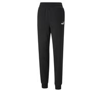 PUMA ESS+ Embroidery High-Waist Pants FL cl Resina, Mujer, Negro, XL
