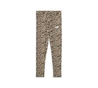 PUMA Leggings con estampado animal Essentials juvenil, Ropa, Beige, 11-12Y 11-12Y
