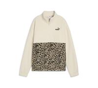 PUMA ESS Graphic Animal Relaxed Media Zip Crew