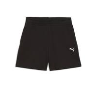 Puma ESS High Waist Shorts TR G - Pantalones Cortos de Punto Niñas