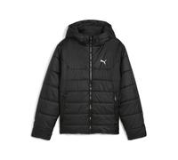 PUMA Chaqueta acolchada con capucha Essentials juvenil, Ropa, Negro, 15-16Y