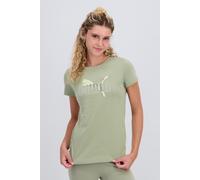 Puma Ess - Kaki - Camiseta Algodón Mujer talla S