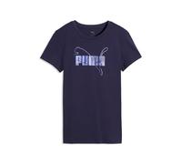PUMA ESS Logo Lab - Camiseta metálica Deep Plum