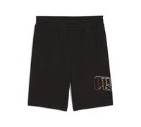 PUMA ESS Logo Lab Execution Shorts 10" TR Pantalones Cortos de Punto, Negro Black, L para Hombre