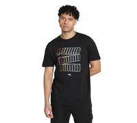 PUMA ESS Logo Lab Hog tee, Camisetas Unisex Adulto, Light Gray Heather,