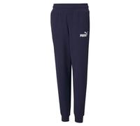 Puma - ESS Logo Pants FL Pantalones de Punto Niños, Peacoat, 586973
