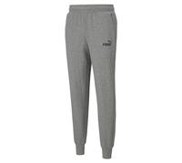 PUMA Pantalón deportivo gris moteado / negro, Talla M