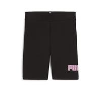 PUMA - ESS Logo Short Tights G, Ceñidos Chicas, PUMA Black-Mauved Out, 847457