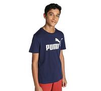 Puma Ess Logo Tee B Camiseta, Blue, 128 Niños
