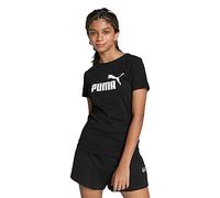 PUMA Camiseta 'Essentials' negro / blanco, Talla 110