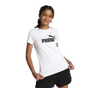PUMA ESS Logo tee G Camiseta, Niñas, Puma White, 176
