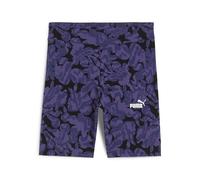 PUMA ESS NATURE 2.0 High-Waist AOP Short Leggings 7", pantalones deportivos mujer Mujer, Blue Crystal,