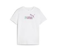 PUMA ESS NATURE 2.0 Tee G, Camisetas Niñas, PUMA White,