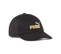 PUMA ESS NO.1 Logo BB Cap, Tapas BB Unisex Adulto, PUMA Black-Gold-Logo,