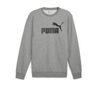 PUMA Sudadera Essentials con logo n.º 1 para hombre, Accesoiros, Gris, L L