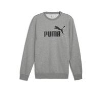 PUMA ESS No. 1 Logo Crew FL, Felpe dell'equipaggio Hombre, Medium Gray Heather,