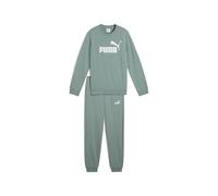 PUMA ESS No.1 Logo Crew Sweat Suit TR B, Abiti lavorati a maglia Niños, Green Moon,