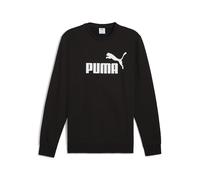 PUMA Sudadera Essentials con logo n.º 1 para hombre, Ropa, Negro, L L