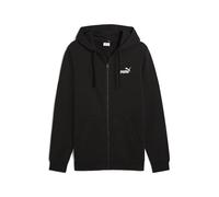PUMA ESS No. 1 Logo Full-Zip Hoodie TR, Chaquetas Deportivas Hombre, PUMA Black, S