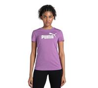 Puma ESS No. 1 Logo Heather tee, Camisetas Unisex Adulto, Wild Berry Heather,