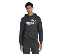 Puma ESS No. 1 Logo Hoodie TR, Felpe con Cappuccio Hombre, Dark Gray Heather,