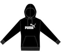 PUMA Camiseta deportiva 'ESS No. 1' negro / blanco S negro / blanco