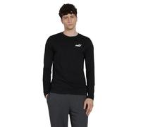 PUMA Camiseta de Manga Larga Essentials con Logo n.º 1 Hombre XL, Black