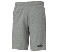 Puma ESS No. 1 Logo Shorts 10", Pantalones Cortos de Punto Hombre, Medium Gray Heather, M