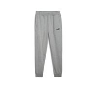 PUMA Pantalones de chándal Essentials con logo n.º 1 para hombre, Ropa, Gris, L L