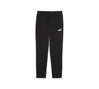 PUMA Pantalón deportivo 'ESS No. 1' negro / blanco, Talla M