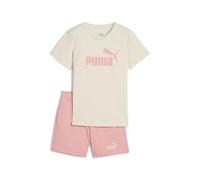 Camiseta puma essentials logo an infantil rosa/beige 6 - 7 AÑOS