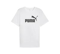 PUMA ESS No. 1 Logo tee, Camisetas Unisex Adulto, PUMA White, 3XL