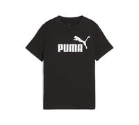 PUMA Camiseta 'ESS No. 1' negro / blanco, Talla 152