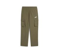 PUMA ESS No. 1 Logo Woven Cargo Pants B, Pantalones Tejidos Niños, Loden Green, 140