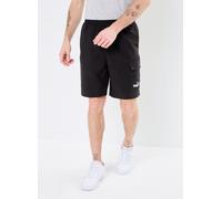 Bermudas básicas cargo tejidas Hombre Talla M. Color Negro