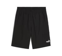 Puma ESS No. 1 Logo Woven Cargo Shorts 9", Pantalones Cortos Tejidos Hombre, Puma Black,