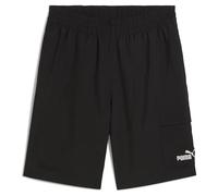 Bermudas básicas cargo tejidas Hombre Talla XL. Color Negro