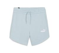 PUMA ESS - Pantalones Cortos de Punto de Cintura Alta de 5 Pulgadas para Mujer