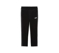 PUMA ESS - Pantalones Deportivos de Terciopelo Elevado, Color Negro